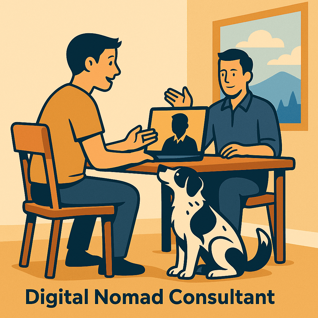Digital Nomad Consultant - Even with Pets